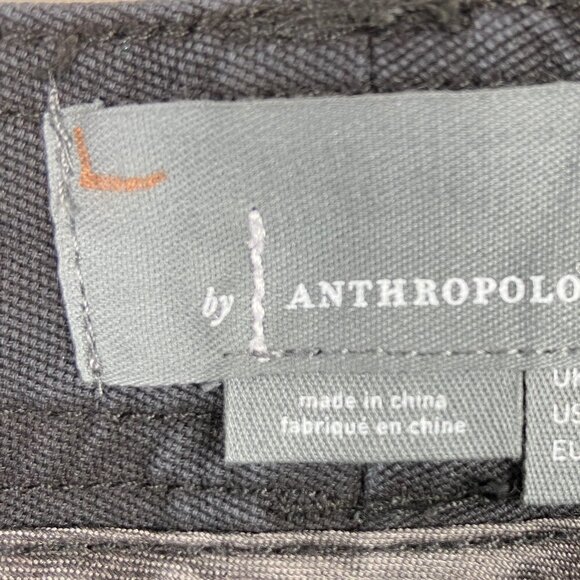 ANTHROPOLOGIE | Tapered Side Stripe Black Pants 6 NWT - Picture 9 of 11